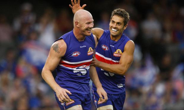 AFL 2013 Rd 02 - Western Bulldogs v Fremantle